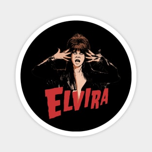Elvira Wow Magnet